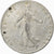 Moneta, Francja, Semeuse, 50 Centimes, 1917, Paris, AU(50-53), Srebro, KM:854