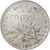 Moeda, França, Semeuse, 50 Centimes, 1917, Paris, AU(50-53), Prata, KM:854