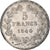 Moeda, França, Louis-Philippe, 5 Francs, 1840, Rouen, AU(50-53), Prata