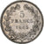Moeda, França, Louis-Philippe, 5 Francs, 1843, Lille, AU(50-53), Prata