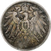 Monnaie, Empire allemand, Wilhelm II, Mark, 1910, Hambourg, TB+, Argent, KM:14