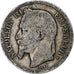Moneta, Francia, Napoleon III, Franc, 1867, Paris, B+, Argento, KM:806.1