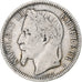 Moneta, Francia, Napoleon III, Franc, 1870, Strasbourg, MB, Argento, KM:806.2