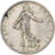 Moneda, Francia, Semeuse, Franc, 1902, Paris, MBC+, Plata, KM:844.1