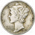 Verenigde Staten, Mercury Dime, Dime, 1940, U.S. Mint, Denver, ZF+, Zilver