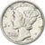Verenigde Staten, Mercury Dime, Dime, 1943, U.S. Mint, Philadelphia, PR, Zilver