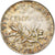 Francja, Semeuse, 50 Centimes, 1916, Paris, AU(50-53), Srebro, KM:854