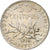 Francja, Semeuse, 50 Centimes, 1918, Paris, AU(50-53), Srebro, KM:854, Le