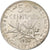 Francja, Semeuse, 50 Centimes, 1920, Paris, AU(50-53), Srebro, KM:854