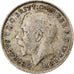 Groot Bretagne, George V, 3 Pence, 1916, ZF, Zilver, KM:813