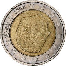 Belgien, Albert II, 2 Euro, 2002, Brussels, Error Coin Alignment, SS+