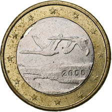 Finnland, Euro, 2000, Vantaa, error double clip, S+, Bi-Metallic, KM:104