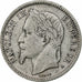 Francia, Napoleon III, Franc, 1867, Paris, Argento, BB, Gadoury:463, KM:806.1