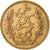 Tunisia, Ali Bey, 20 Francs, 1892, Paris, Gold, AU(50-53), Lecompte:444, KM:227