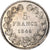 França, 5 Francs, Louis-Philippe, 1848, Strasbourg, Prata, AU(55-58)