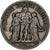 Francja, 5 Francs, Hercule, 1849, Strasbourg, Srebro, VF(20-25), Gadoury:683