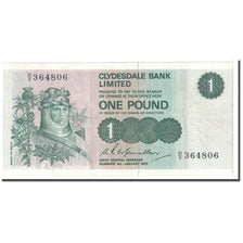 Biljet, Schotland, 1 Pound, 1975, 1975-01-06, KM:204c, TTB+