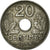 Moneda, Francia, État français, 20 Centimes, 1944, Paris, EBC, Cinc