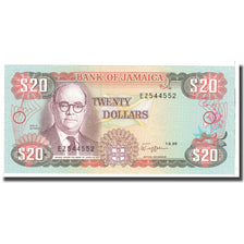 Banknot, Jamaica, 20 Dollars, 1985, Undated, KM:72c, UNC(65-70)