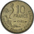 Frankreich, 10 Francs, Guiraud, 1951, Beaumont - Le Roger, Aluminum-Bronze, VZ