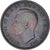 Moneta, Wielka Brytania, George VI, 1/2 Penny, 1939, AU(55-58), Brązowy, KM:844