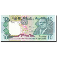 Banknot, Sierra Leone, 10 Leones, 1988, 1988-04-27, KM:15, UNC(65-70)