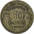 Francja, Morlon, 50 Centimes, 1936, Paris, VF(30-35), Aluminium-Brąz, KM:894.1