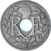 Francia, Marianne, 5 Centimes, 1922, Paris, MBC, Aluminio - bronce, KM:875
