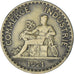 Francja, Chambre de commerce, Franc, 1921, Paris, VF(30-35), Aluminium-Brąz