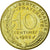 Moneta, Francja, Marianne, 10 Centimes, 1983, MS(65-70), Aluminium-Brąz