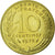 Moneta, Francia, Marianne, 10 Centimes, 1978, Paris, FDC, Alluminio-bronzo