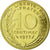 Moneta, Francia, Marianne, 10 Centimes, 1977, Paris, FDC, Alluminio-bronzo