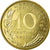 Moneta, Francja, Marianne, 10 Centimes, 1975, MS(65-70), Aluminium-Brąz