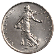 Vème République, 1 Franc Semeuse