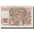 Francja, 100 Francs, Jeune Paysan, 1951-11-02, AU(55-58), Fayette:28.30, KM:128d