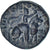 Império Cuchana, Vima Takto, Tetradrachm, 55-105, Bronze, AU(50-53)