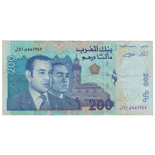 Banknote, Morocco, 200 Dirhams, 2002, KM:71, EF(40-45)