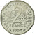 Moneda, Francia, Semeuse, 2 Francs, 1994, FDC, Níquel, Gadoury:547