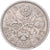 Moneda, Gran Bretaña, 6 Pence, 1963