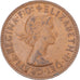 Coin, Great Britain, 1/2 Penny, 1966