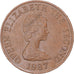 Moneda, Jersey, 2 Pence, 1987