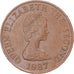 Moeda, Jersey, 2 Pence, 1987