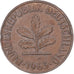 Moneta, Niemcy, 2 Pfennig, 1963