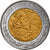 Munten, Mexico, 5 Pesos, 2001, Mexico City, ZF, Bi-Metallic, KM:605