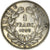 Moneda, Francia, Napoleon III, Franc, 1858, Paris, MBC+, Plata, KM:779.1