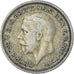 Monnaie, Grande-Bretagne, George V, 6 Pence, 1928, British Royal Mint, TTB