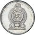 Moeda, Sri Lanka, 25 Cents, 1989