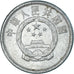 Coin, China, 2 Fen, 1984