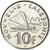 Moneda, Nueva Caledonia, 10 Francs, 2010