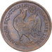 Munten, Frans Equatoriaal Afrika, 50 Centimes, 1943, Pretoria, PR+, Bronzen